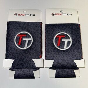 2 x Grey/Black/Red Team Titleist Coozie 2-Pack (4 Coozies Total)